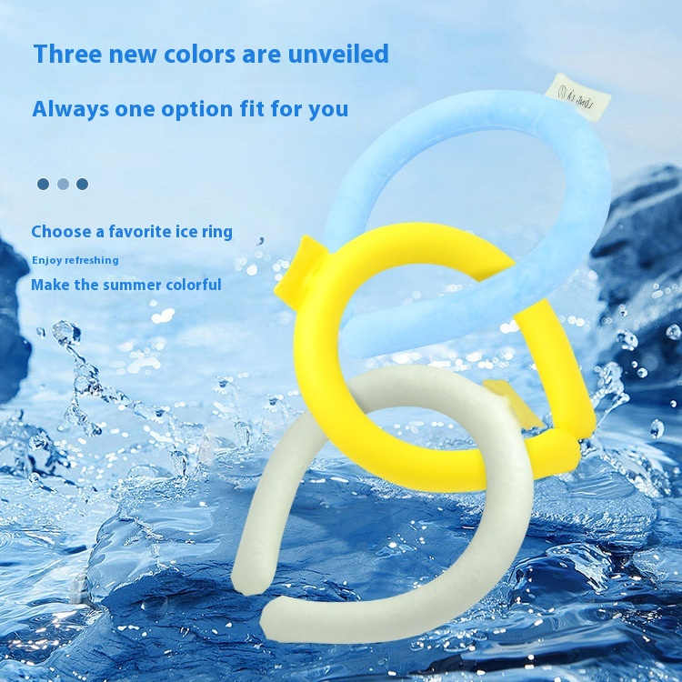 Cooling Neck Ice Ring – Hands-Free Outdoor Refreshment